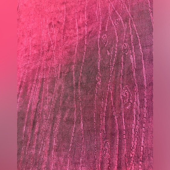 90s Artex Womens Burgundy Sleeveless Swirl Spiral Texture Top Grunge Medium - Picture 8 of 8